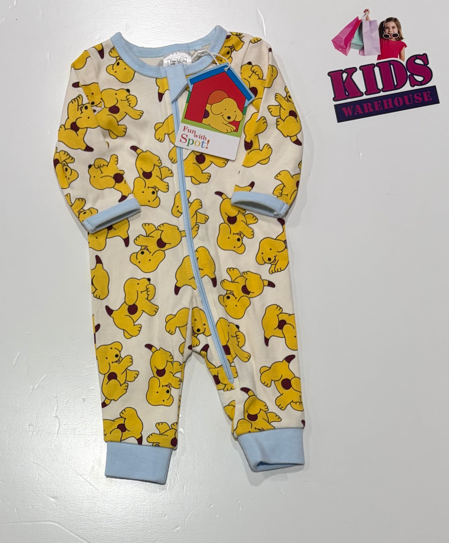 Not Used Fun With Spot White, Character Print Jumpsuit Size 000