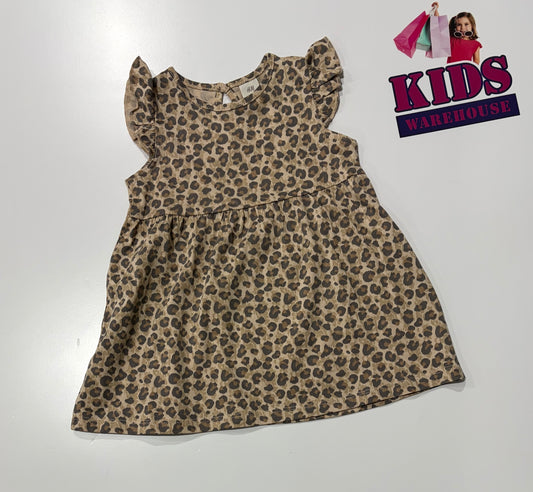 H&M Leopard Print Dress Size 1