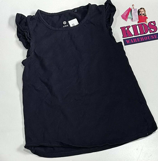 Target Black Sleeveless Top Size 5