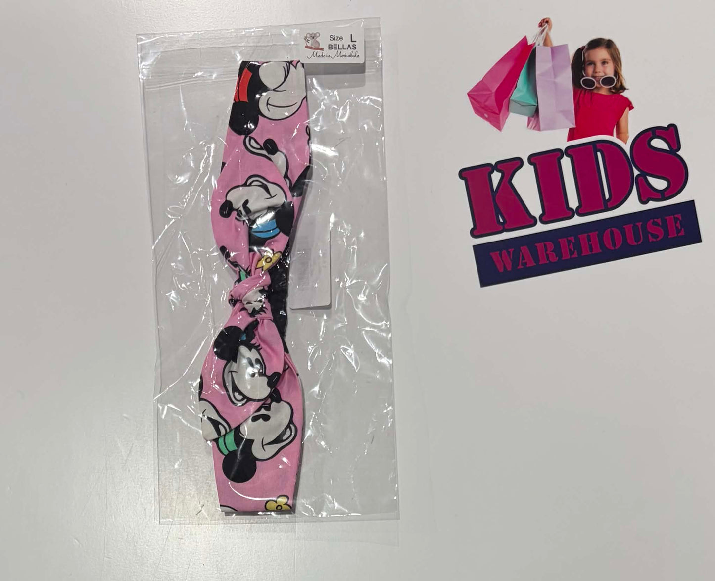 Bellas Minnie Mouse Headband Size Large (Older Child)