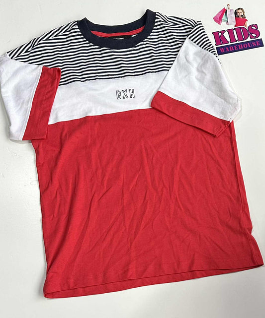 Bauhaus White & Red Top Size 10