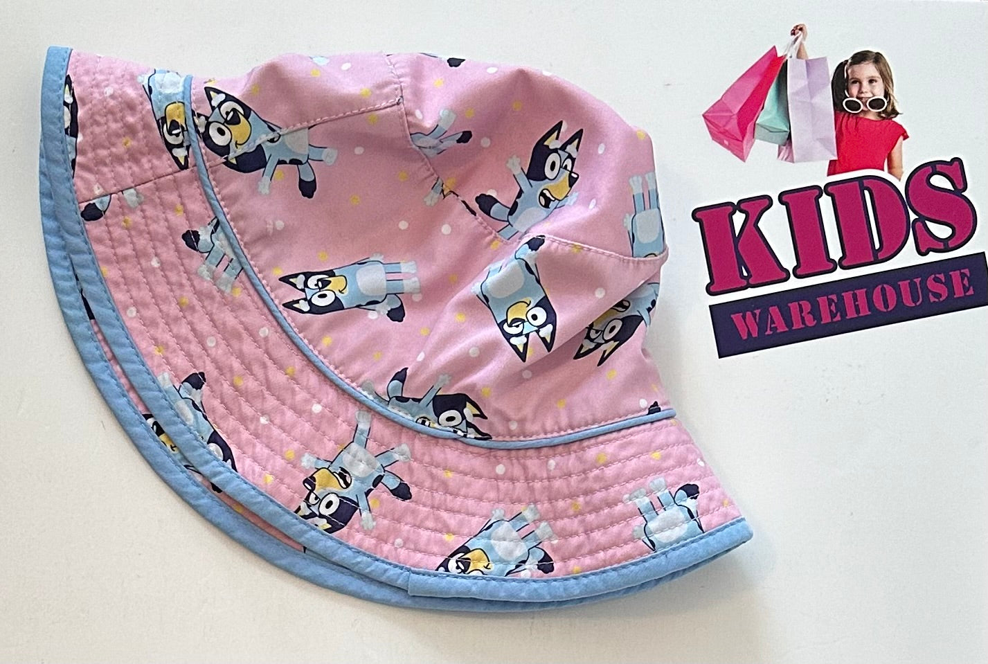 Bluey Pink Toddler Hat