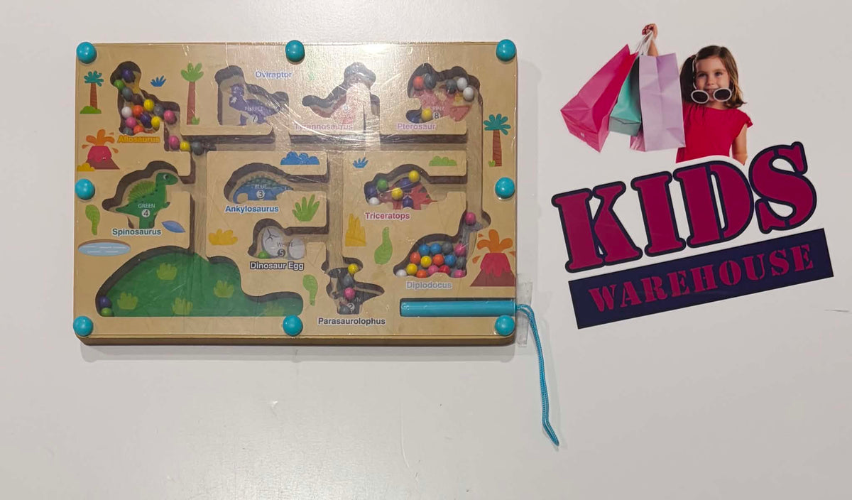 Magnetic Colour And Number Sorting Dinosaur Themed Puzzle