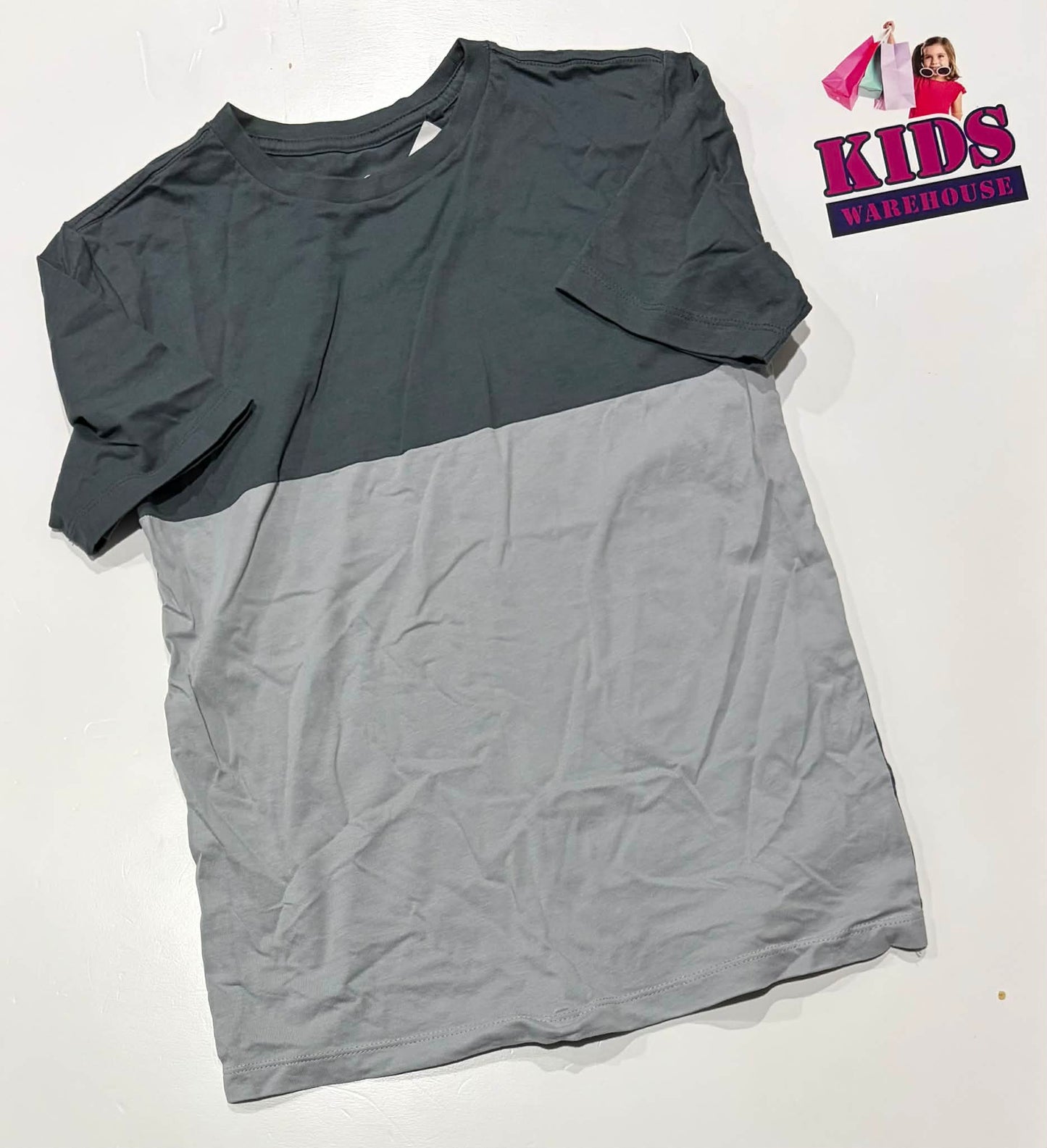 Target Grey & Green Top Size 9