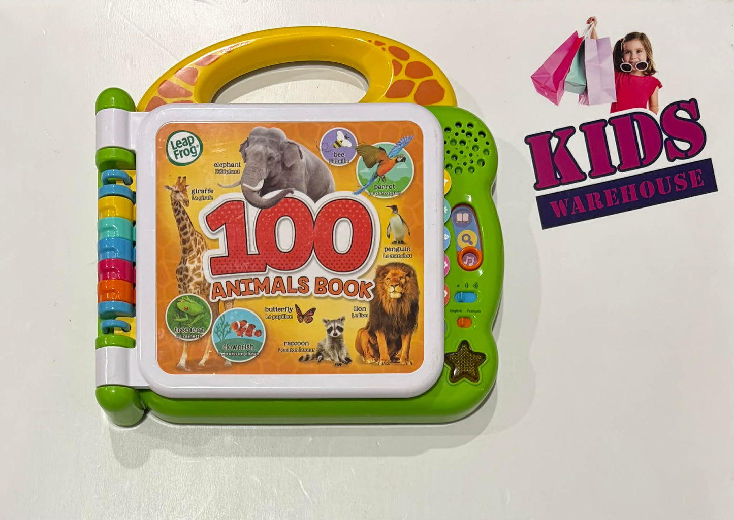 Leap Frog 100 Animal Noises Book (Tested)