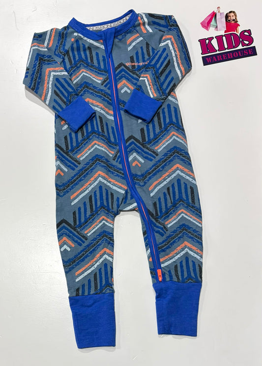 New Bonds Blue & Orange Wondersuit Size 0