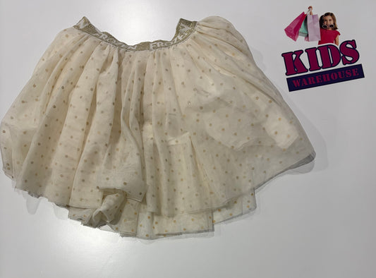 Disney Frozen 2 Cream Skirt Size 5