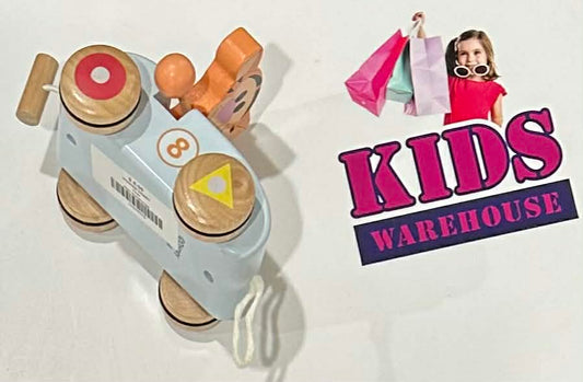 Disney Winnie The Pooh Tigger Wooden Race Car