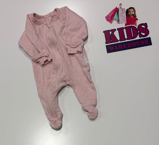 Purebaby Pink Jumpsuit Size 00000