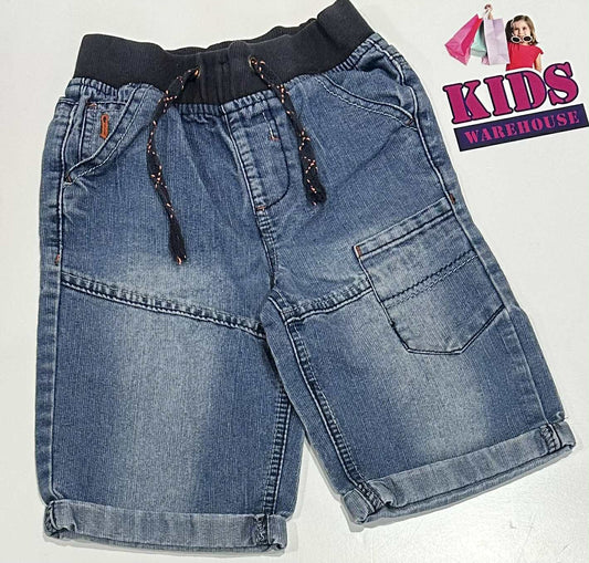Waga Dude Blue Jean Shorts Size 6-7