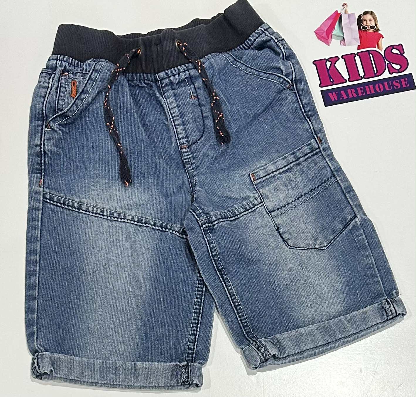 Waga Dude Blue Jean Shorts Size 6-7