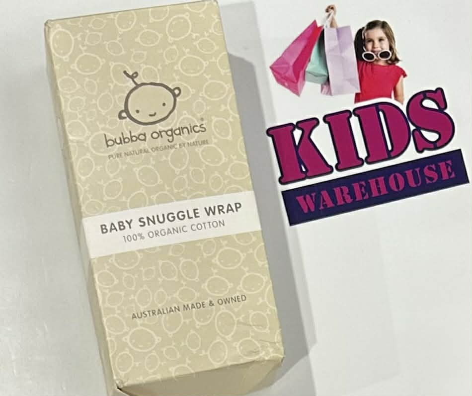 Bubba Organics Baby Snuggle Wrap 100x120cm