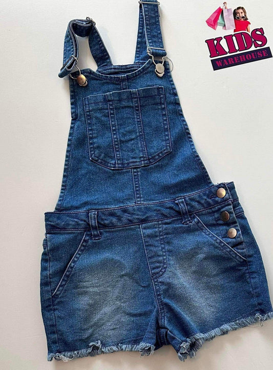 Target Blue Denim Overalls Size 7