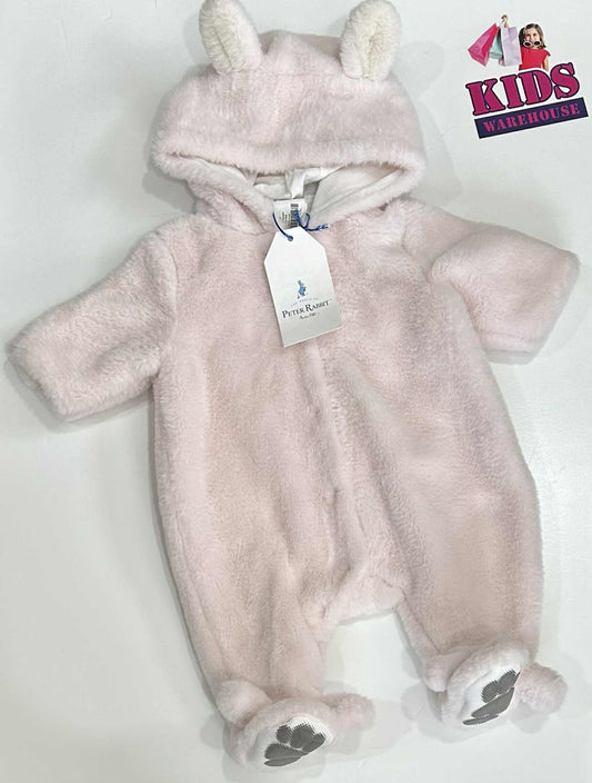 New Peter Rabbit Pink Fluffy Jumpsuit Size 000