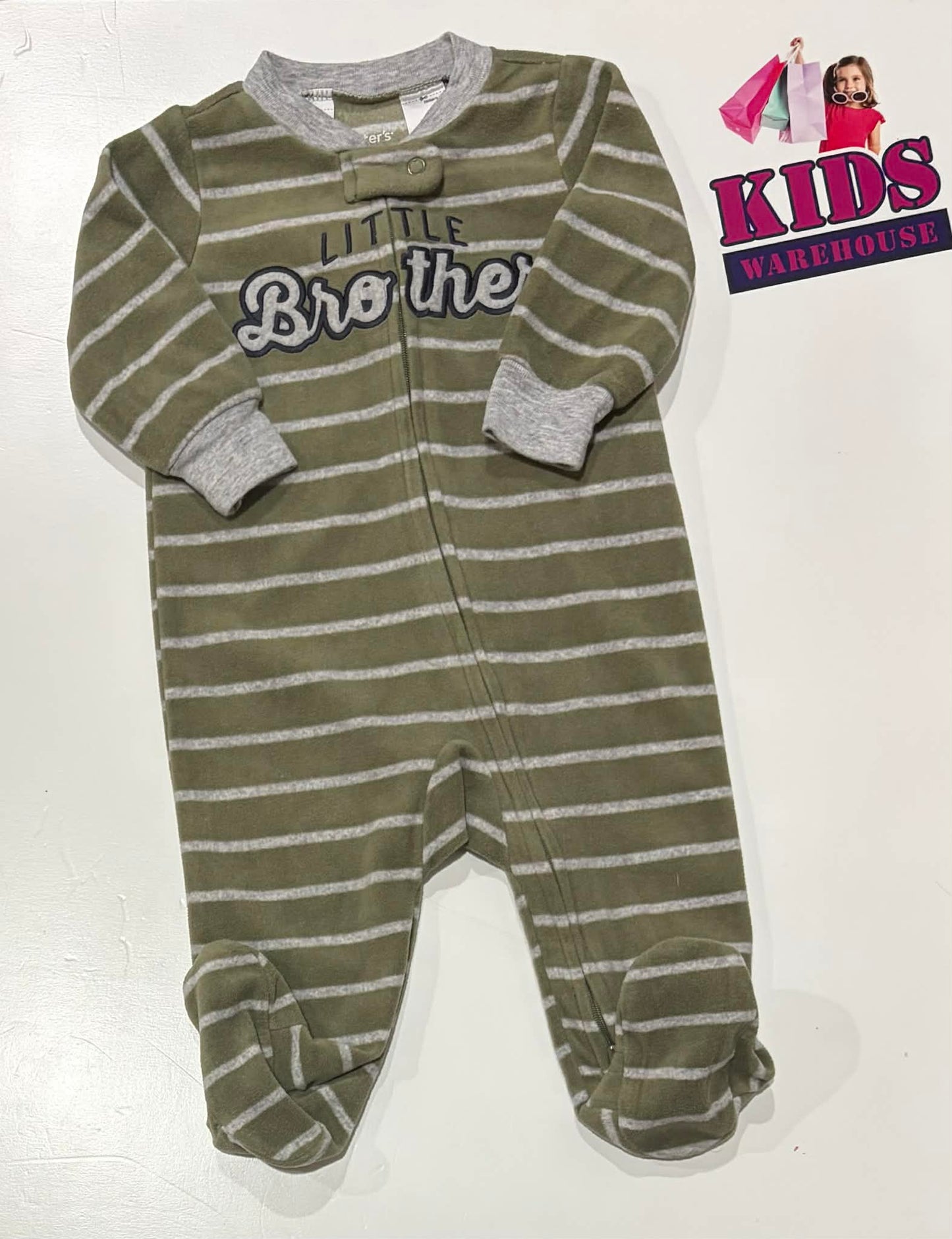 Carter’s Green & Grey Jumpsuit Size 00
