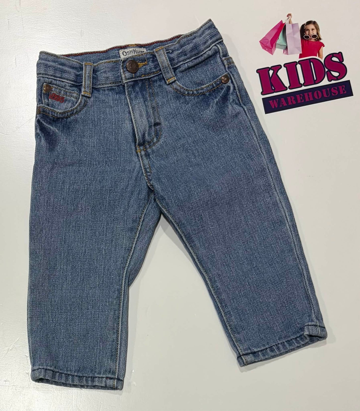 Osh Kosh Blue Jean Pants Size 1
