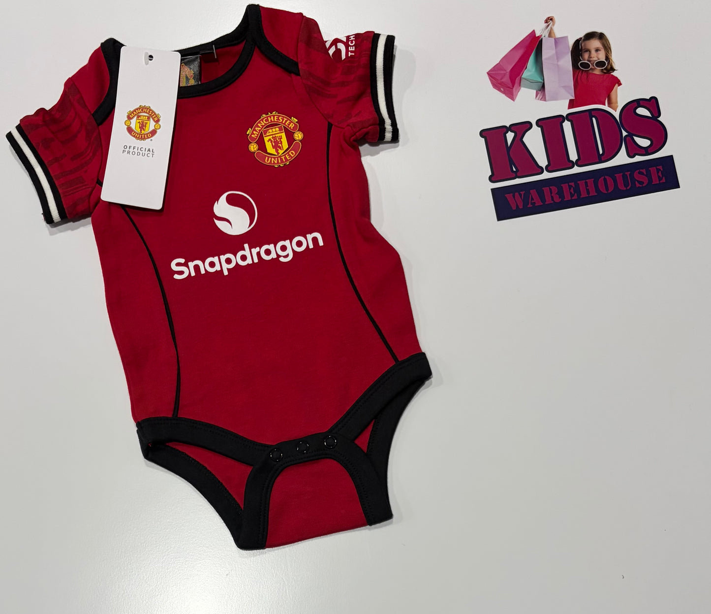 Not Used Manchester United Red Bodysuit Size 00