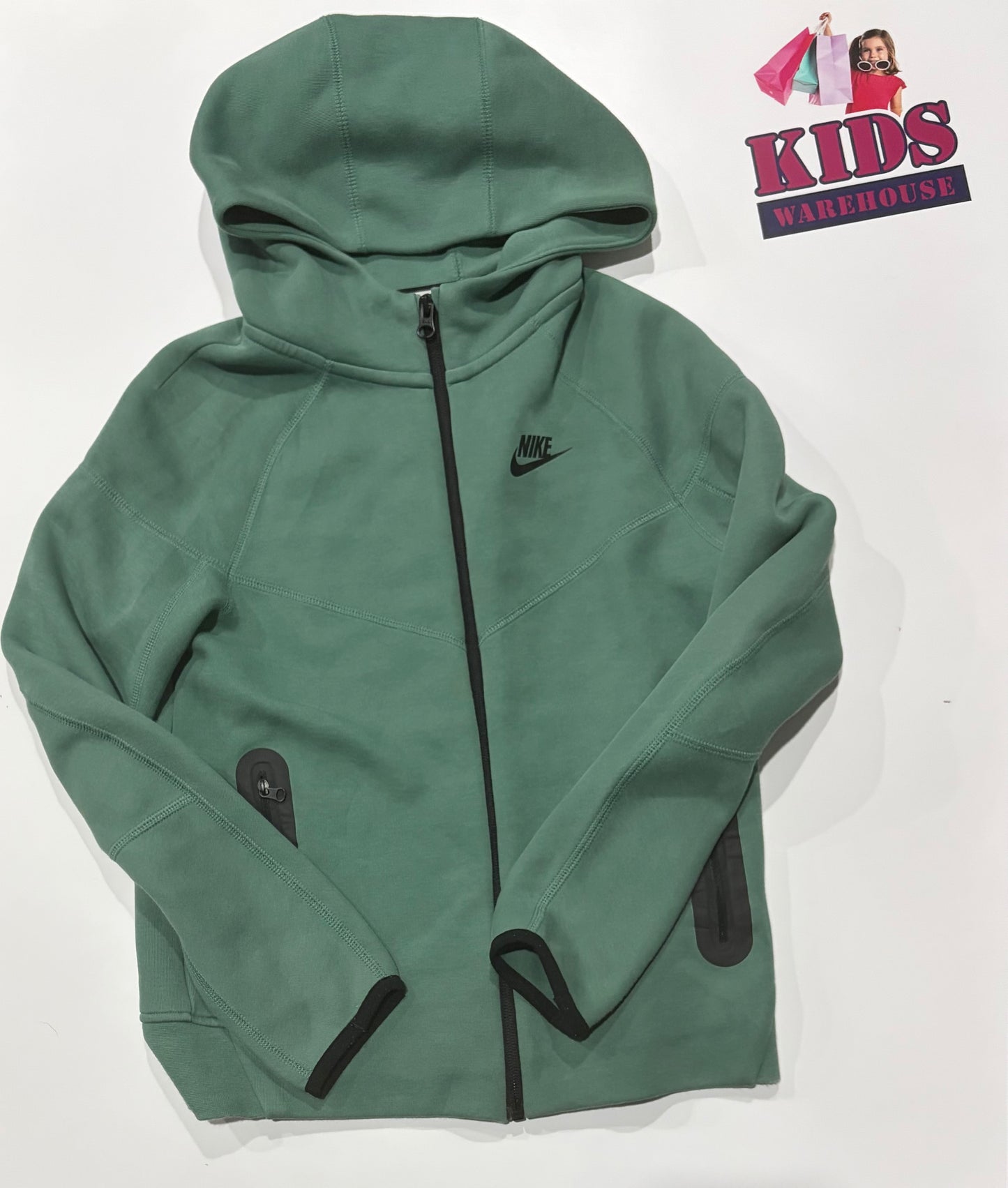 Nike Green Jumper Size 9
