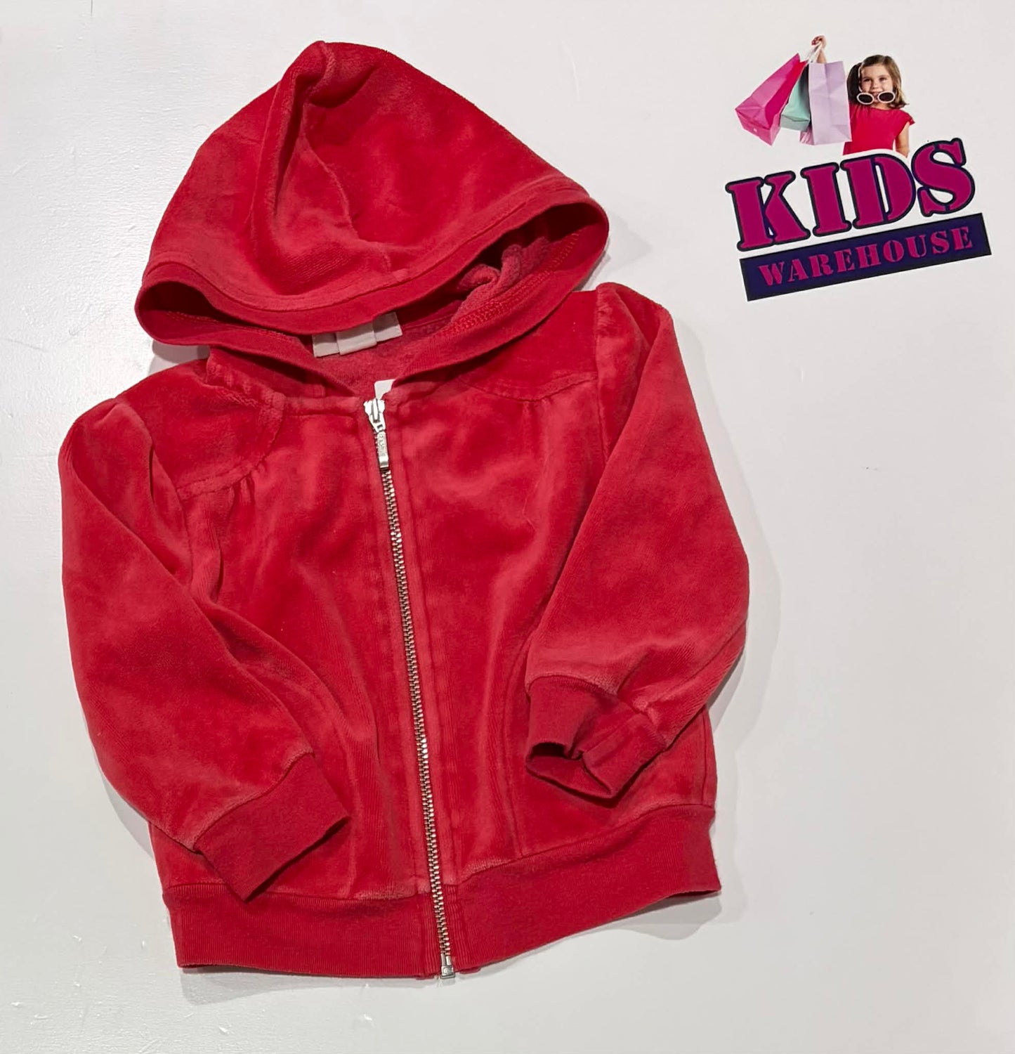 Country Road Red Soft Hoodie Size 00