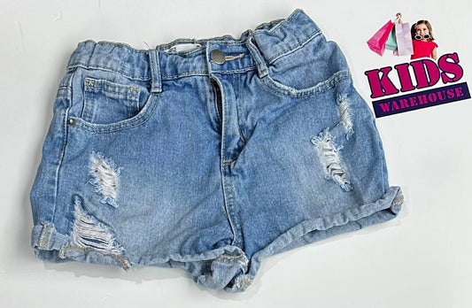 Cotton On Blue Jean Shorts Size 8