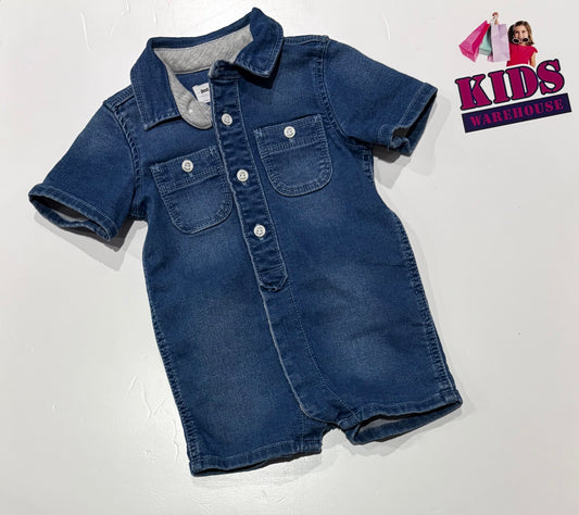 Just Jeans Soft Denim Jumpsuit Size 0