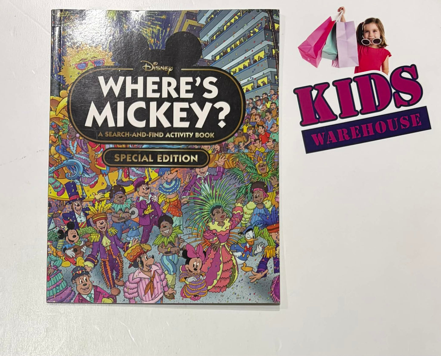 Disney Where's Mickey? A Search-And-Find Activity Book