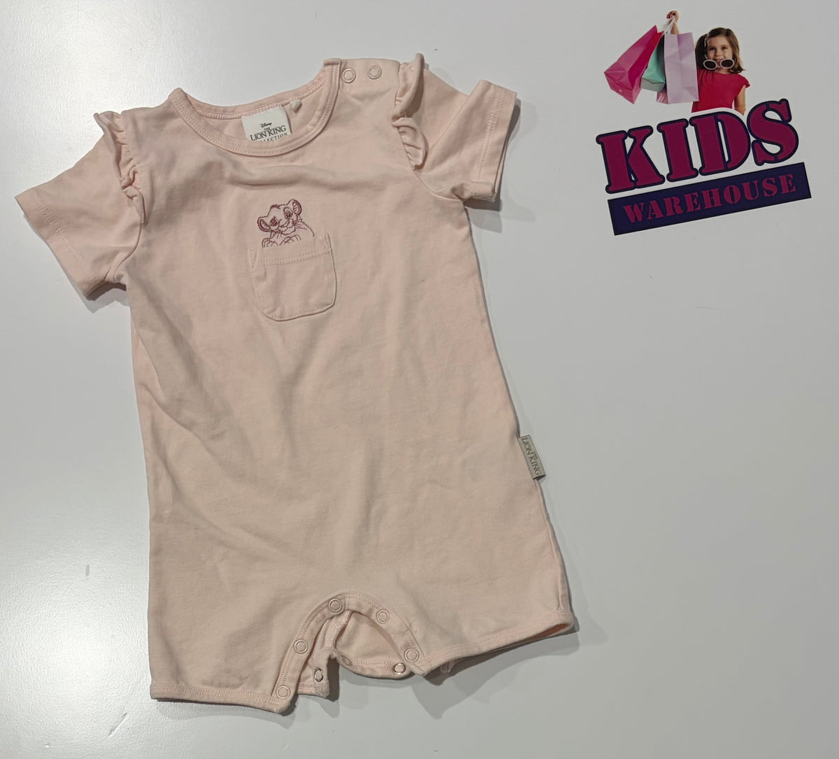 Disney Lion King Pink Jumpsuit Size 1
