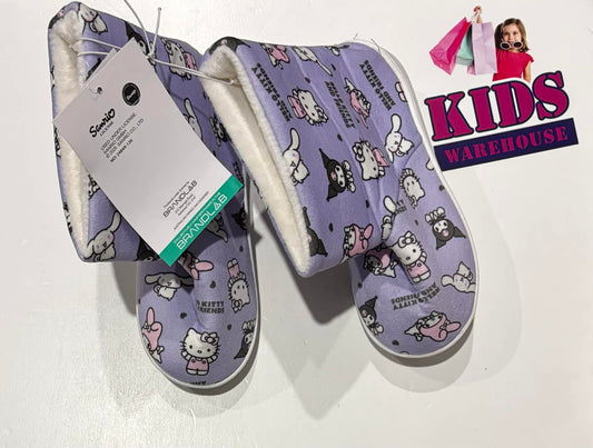 Sanrio Hello Kitty And Friends Purple Slippers Size 3 (Older Child)