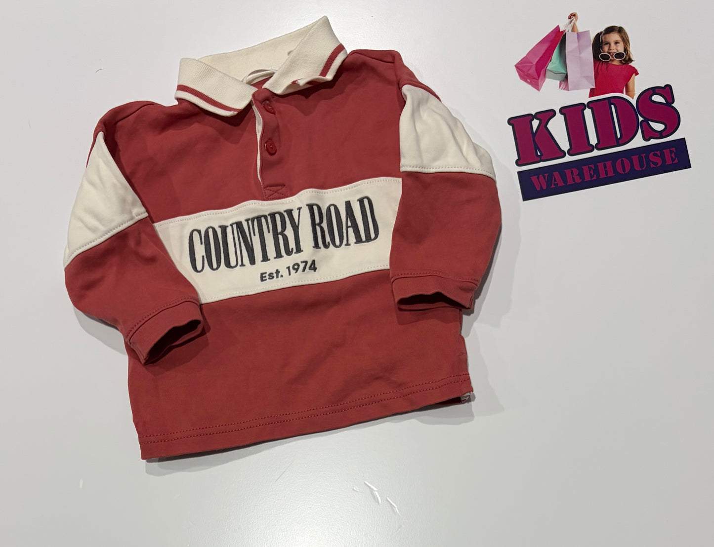 Country Road White Stripe Sweater Size 0