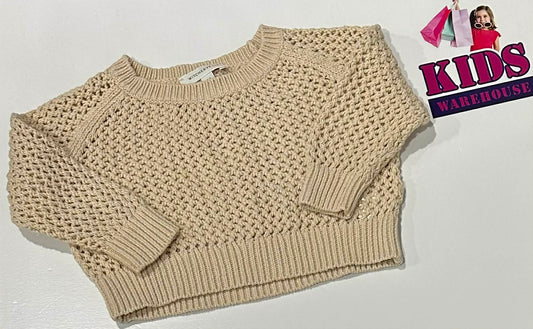 Witchery Kids Cream Knit Jumper Size 2-3