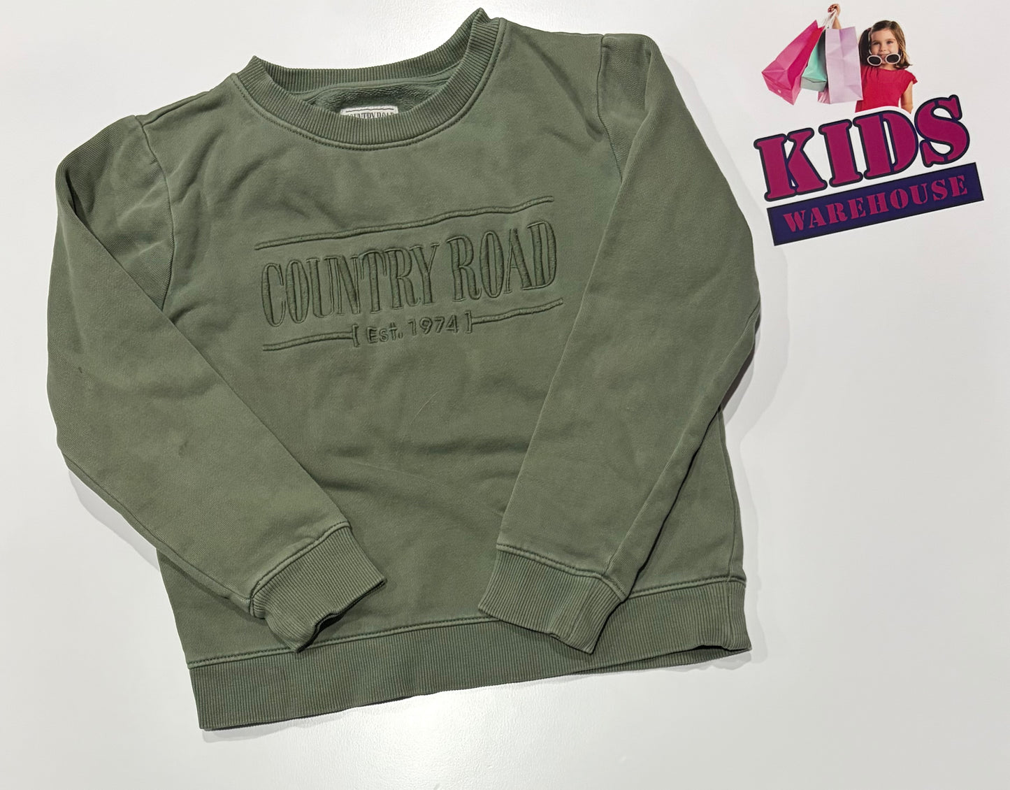 Country Road Green Sweater Size 7