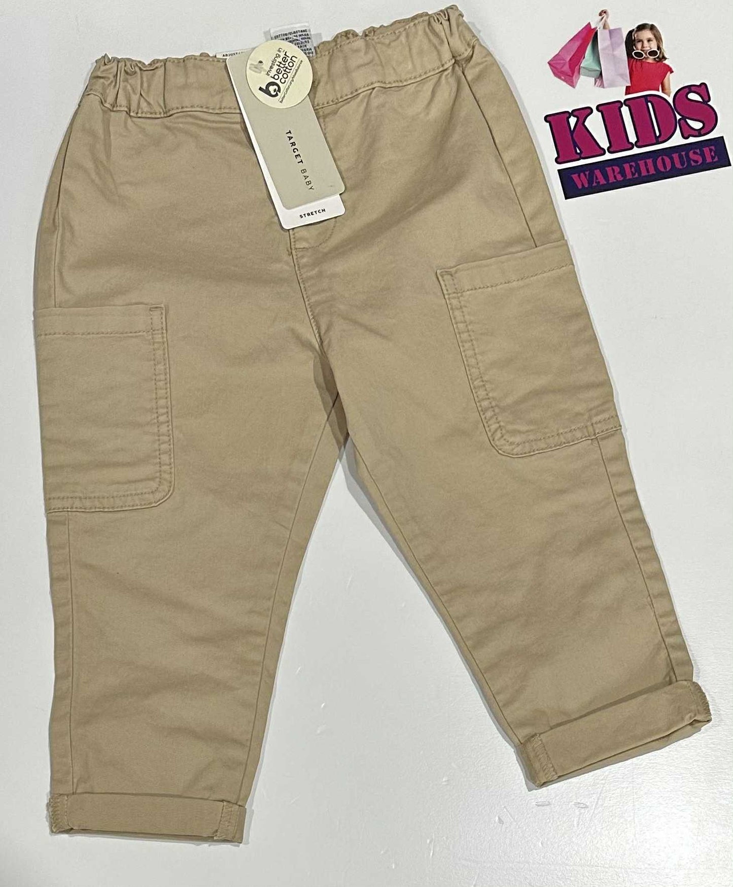 New Target Tan Jean Pants Size 2