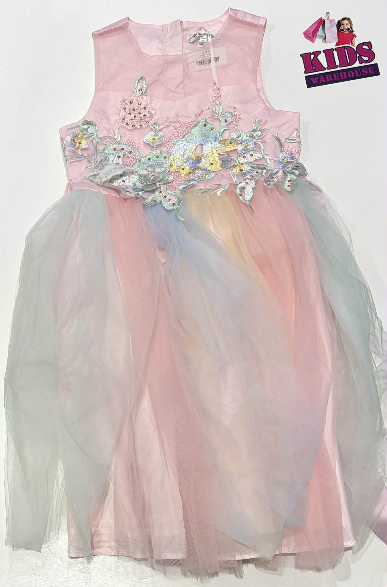 Not Used Ollie’s Place Pink & Blue Tutu Dress Size 10
