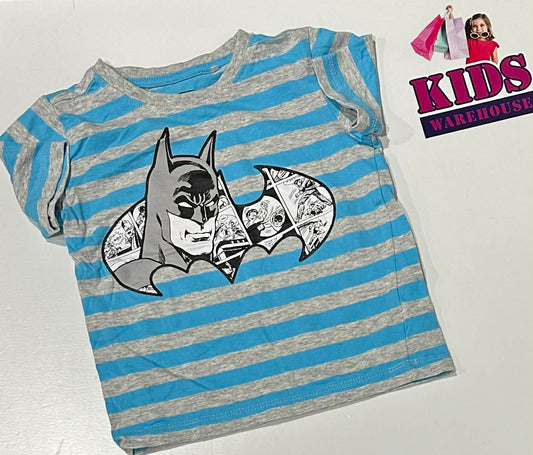 Batman Blue & Grey Top Size 1