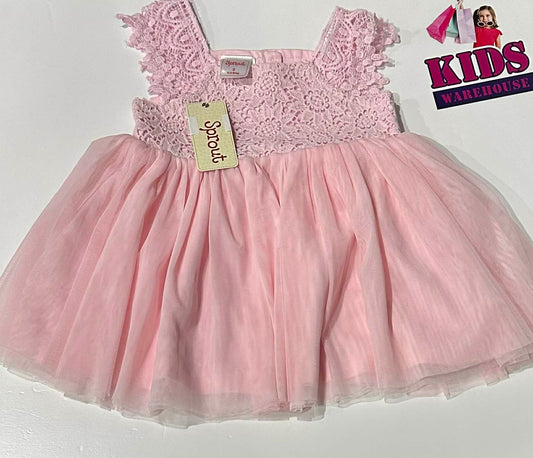 New Sprout Pink Tutu Dress Size 0 (RRP $39.99)