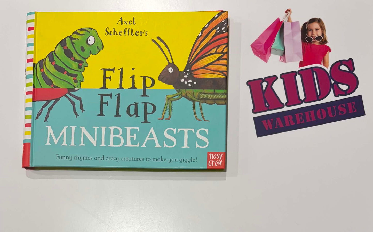 Flip Flap Mini Beasts (Boardbook) - Axel Scheffler