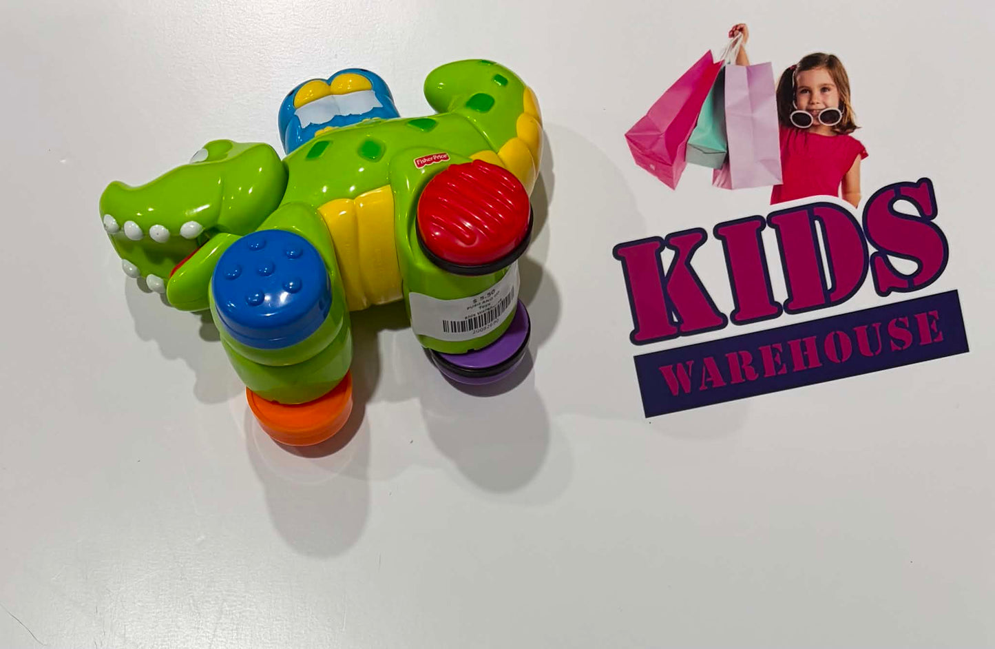 Fisher-Price Push And Go Alligator Toy
