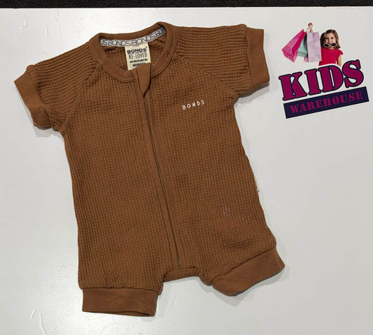 Bonds Brown Bodysuit Size 0000