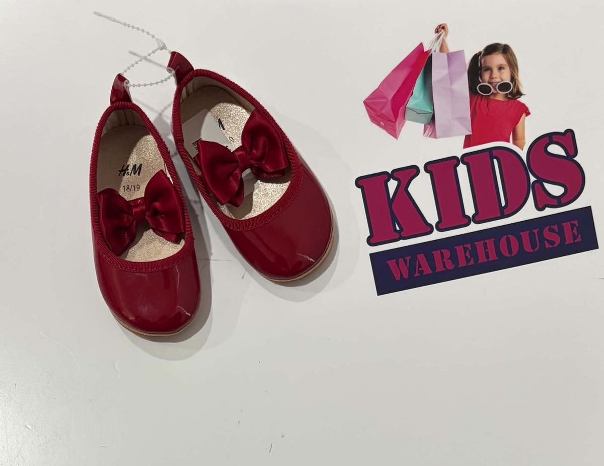 H&M Red Dress Shoes Size US4/UK3 (Toddler)