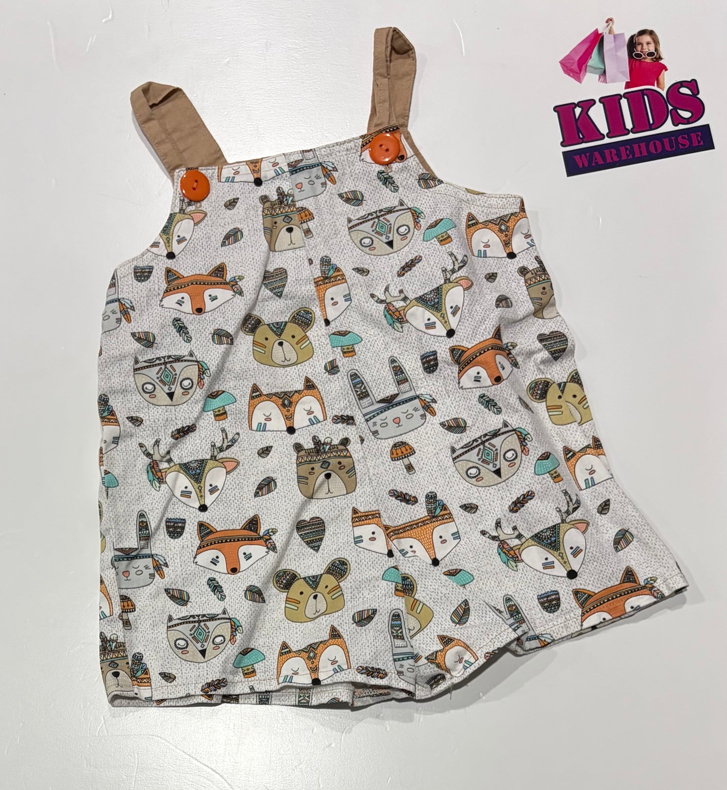 Space Kadetz White, Animal Print Playsuit 4