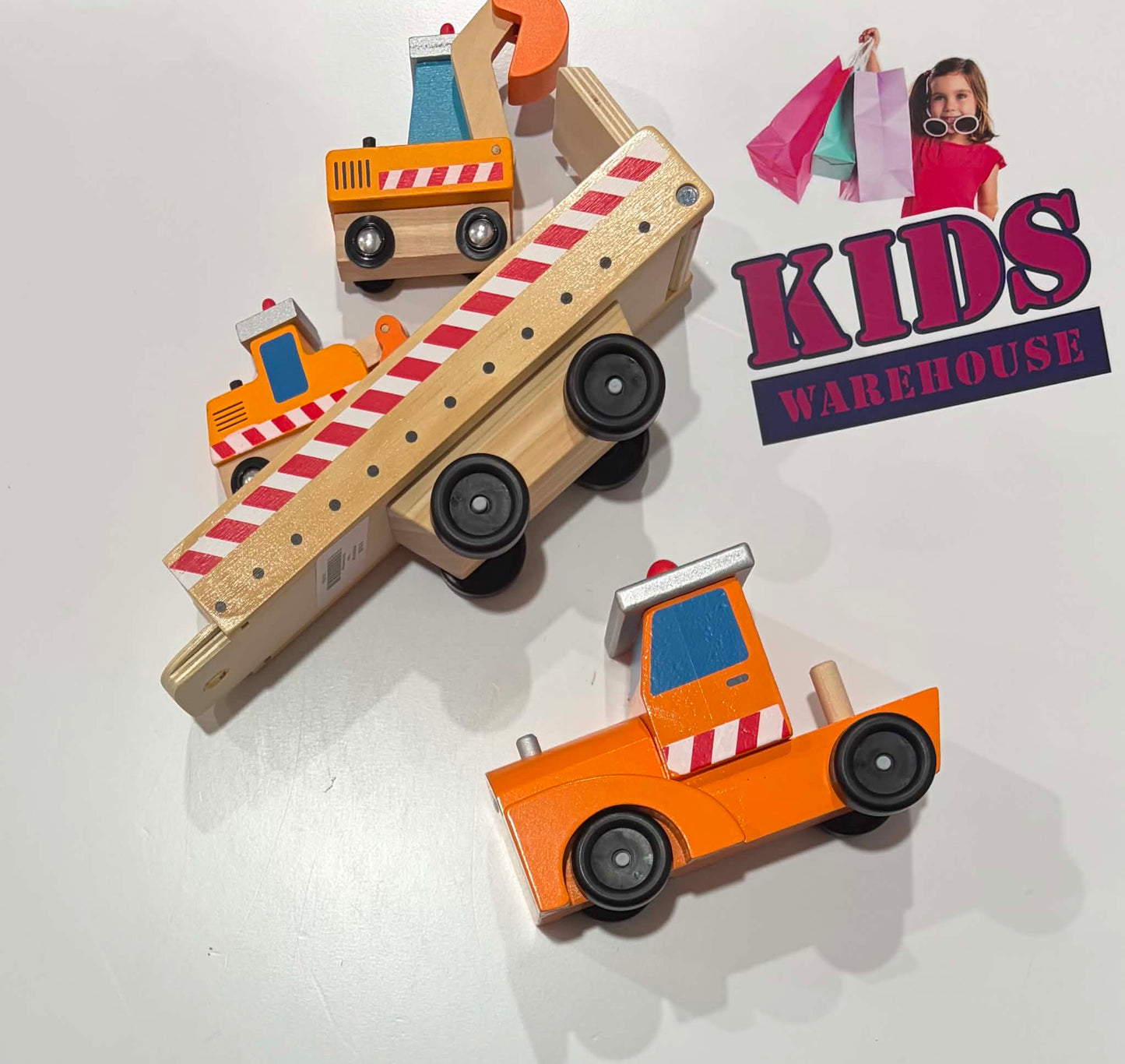 Wooden Car Transport Toy