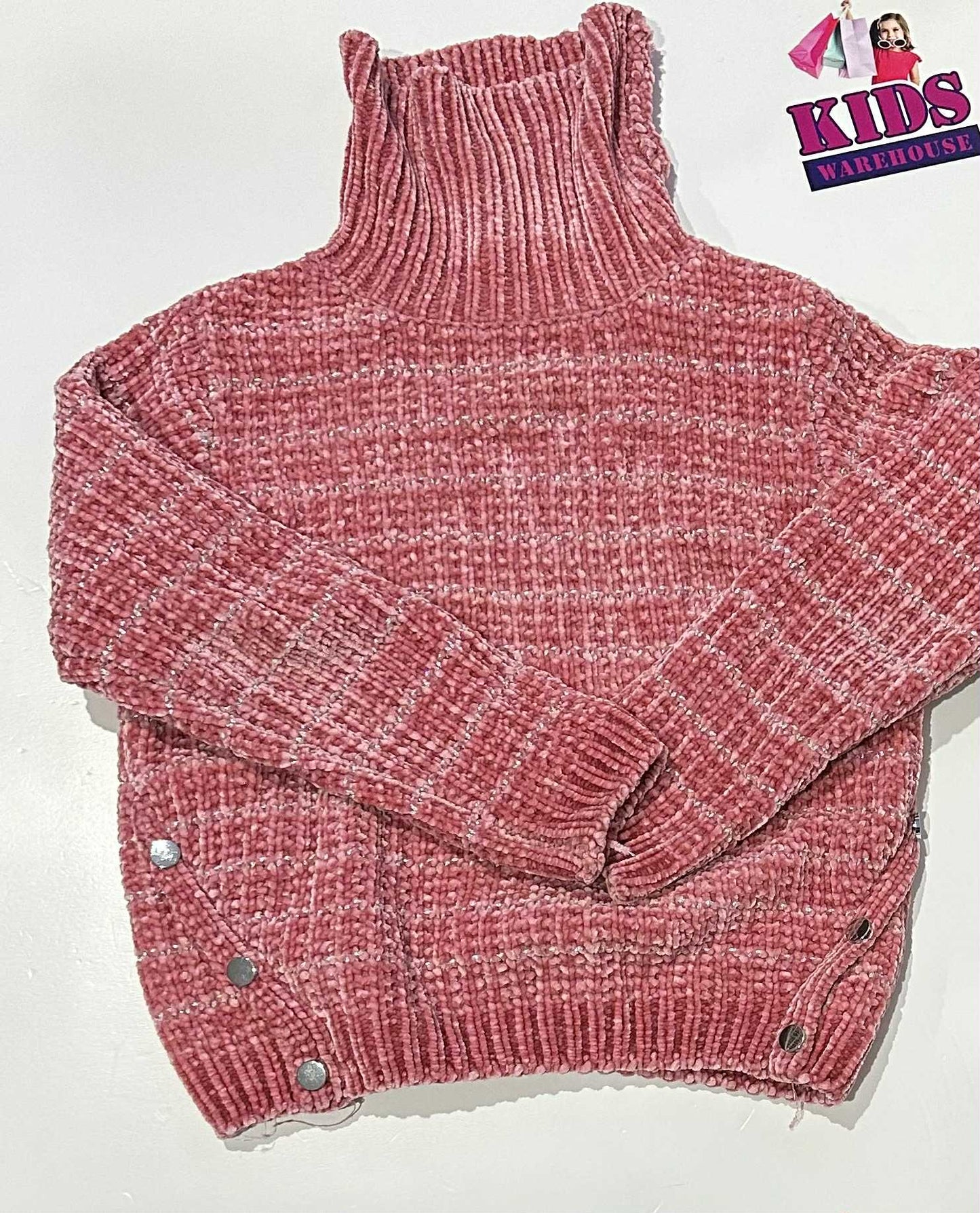 Tilii Red Soft Knit Jumper Size 12