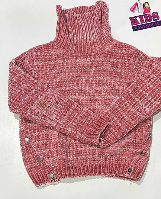 Tilii Red Soft Knit Jumper Size 12
