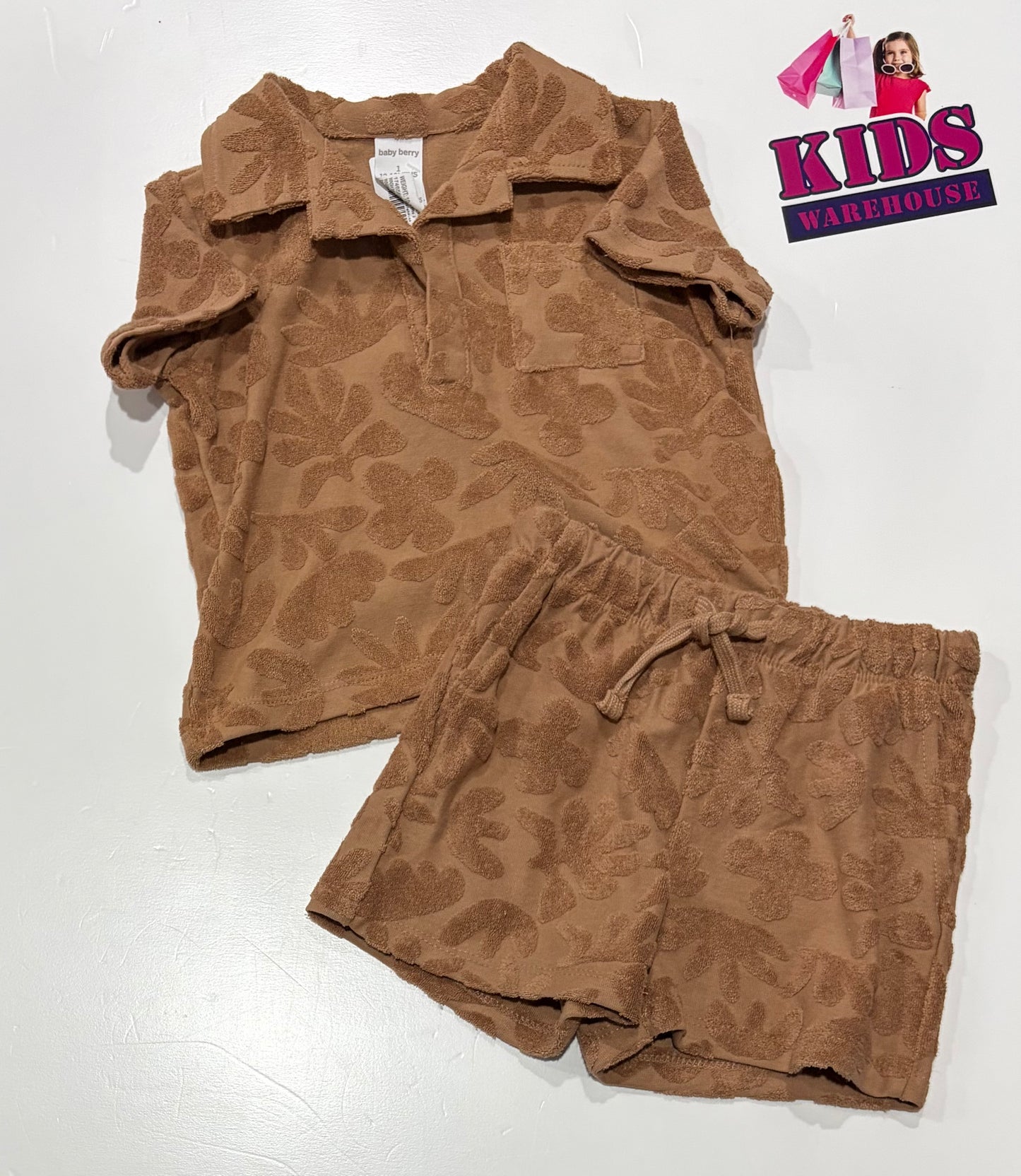 Baby Berry Brown 2 Piece Set Size 1