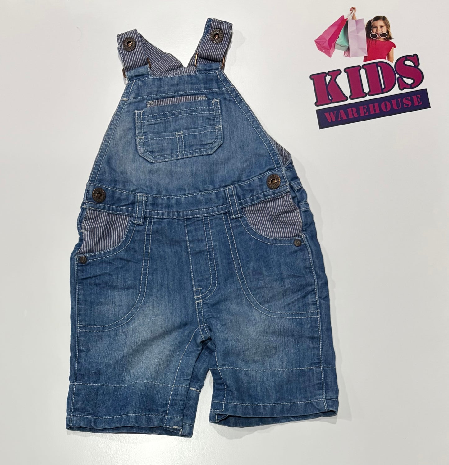 Denim Overalls Size 0