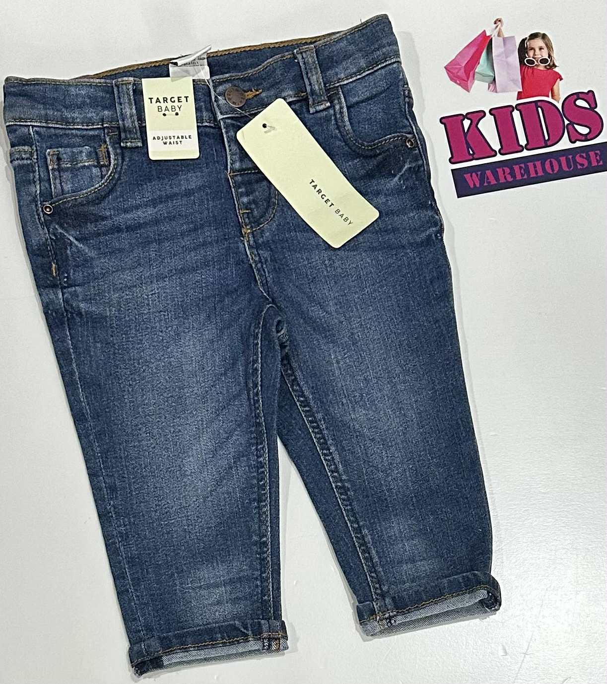 New Target Blue Jean Pants Size 0