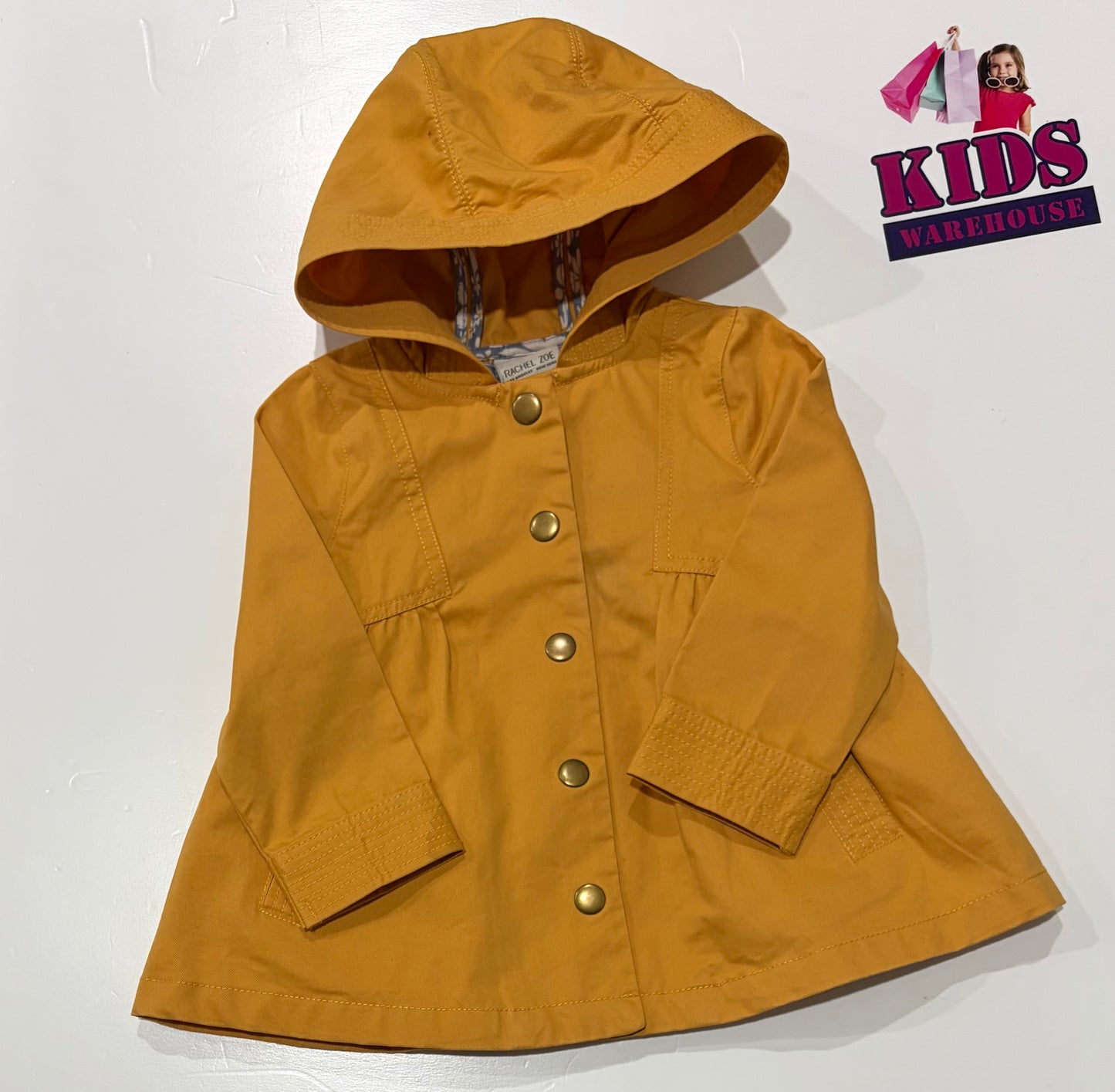 Rachel Zoe Yellow Coat Size 0