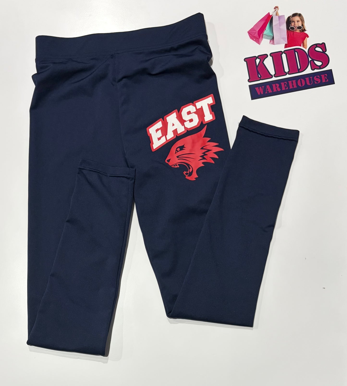 Disney High School Musical Navy, East Wildcats Print Pants Size 12