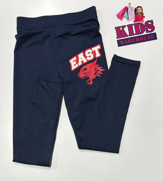 Disney High School Musical Navy, East Wildcats Print Pants Size 12