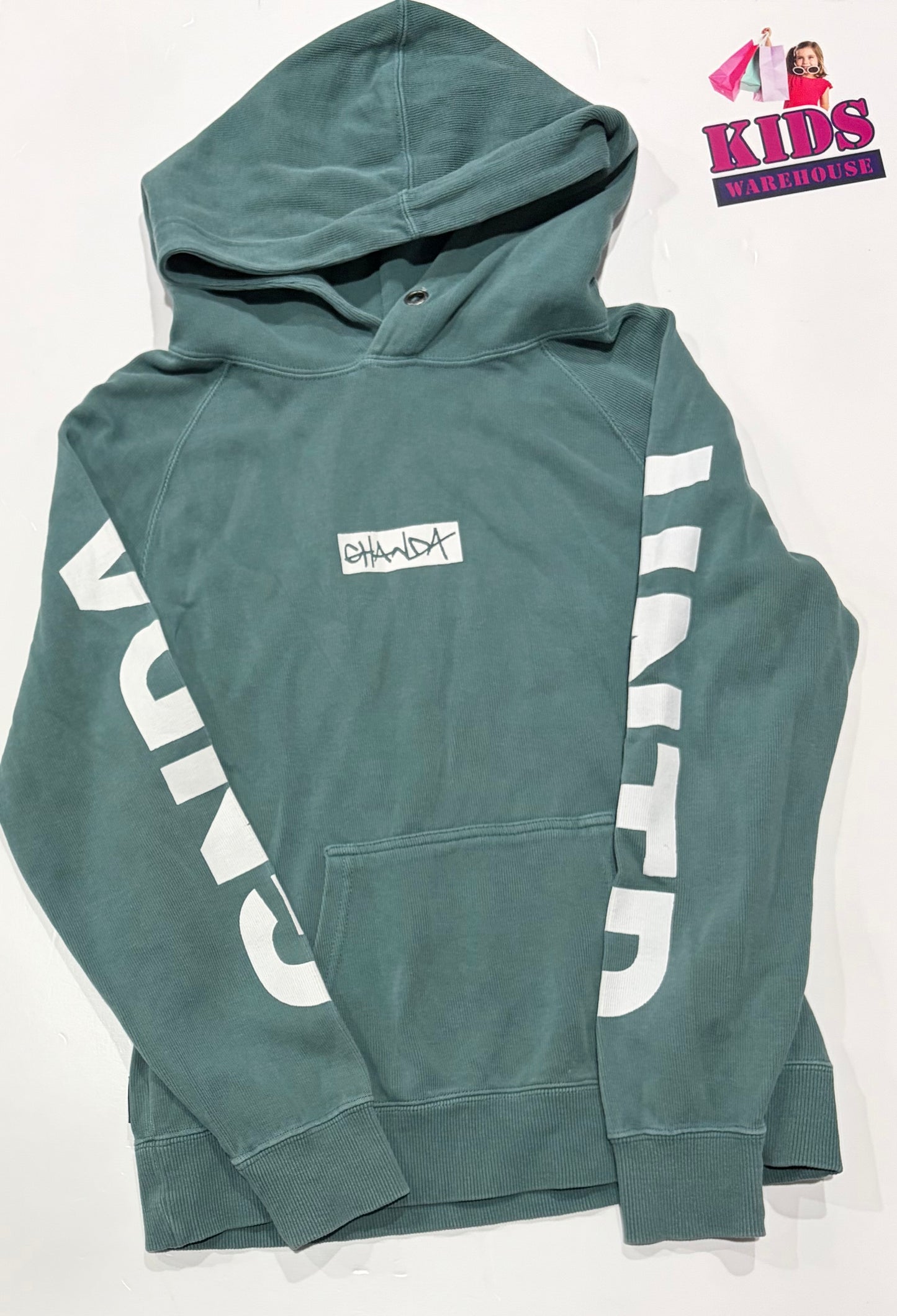 GNDA Green Hoodie Size 9